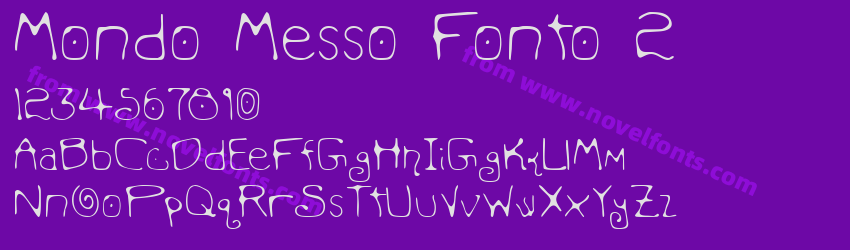 Mondo Messo Fonto 2Preview