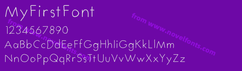 MyFirstFontPreview