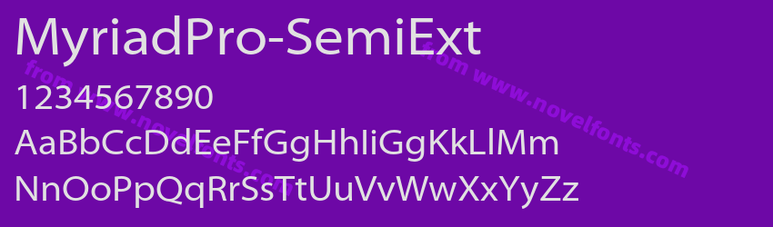 MyriadPro-SemiExtPreview