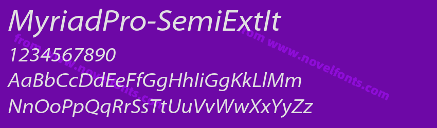 MyriadPro-SemiExtItPreview