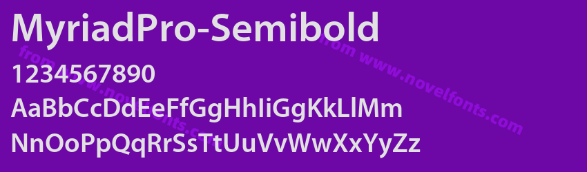 MyriadPro-SemiboldPreview