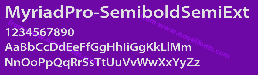 MyriadPro-SemiboldSemiExtPreview