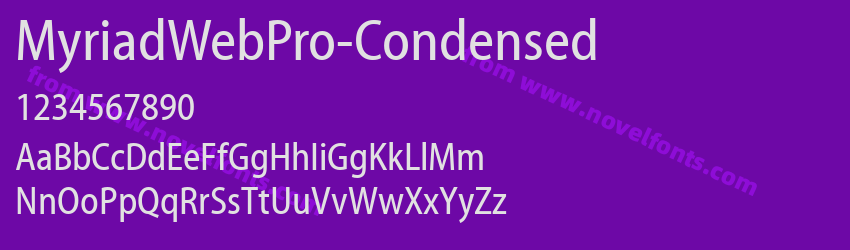 MyriadWebPro-CondensedPreview