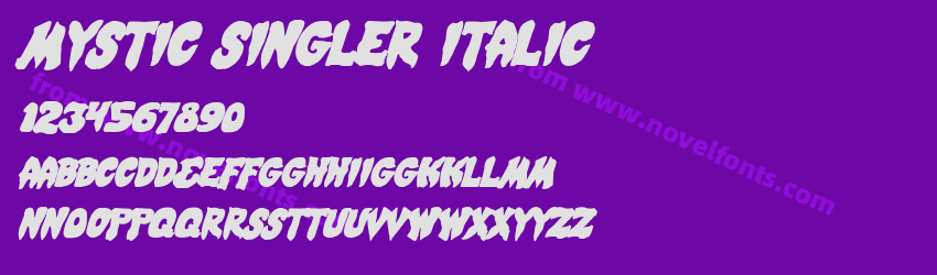 Mystic Singler ItalicPreview