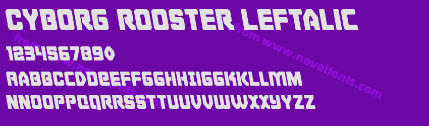 Cyborg Rooster LeftalicPreview