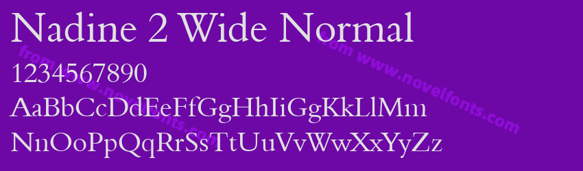 Nadine 2 Wide NormalPreview