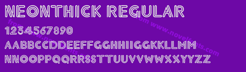 NeonThick RegularPreview