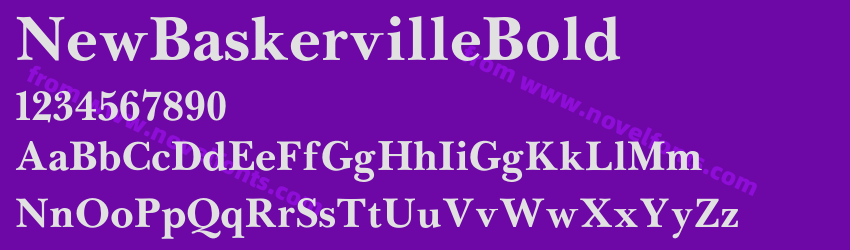 NewBaskervilleBoldPreview