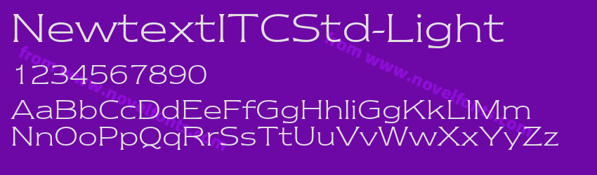 NewtextITCStd-LightPreview
