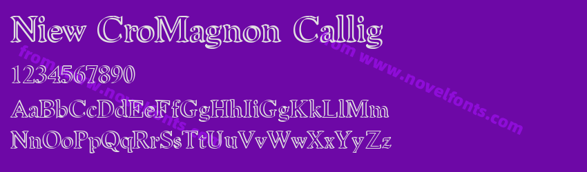 Niew CroMagnon CalligPreview