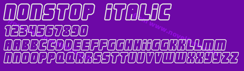 Nonstop italicPreview