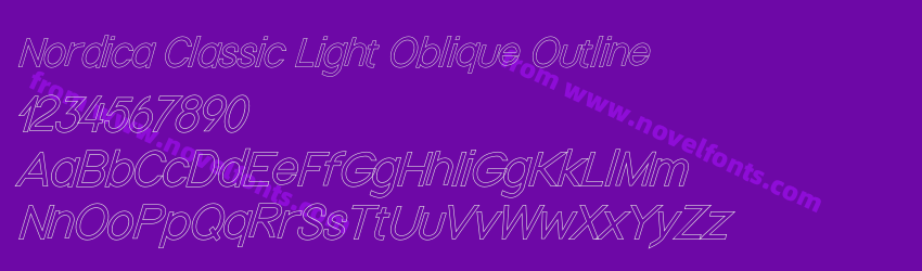 Nordica Classic Light Oblique OutlinePreview