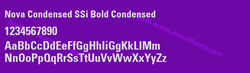 Nova Condensed SSi Bold CondensedPreview