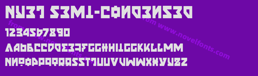 Nyet Semi-CondensedPreview