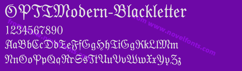 OPTIModern-BlackletterPreview