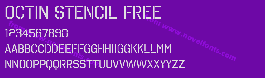 Octin Stencil FreePreview