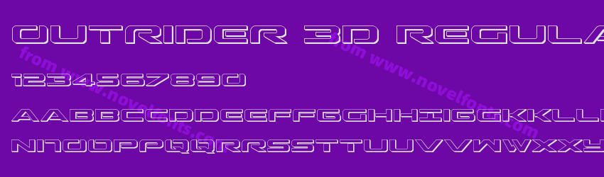 Outrider 3D RegularPreview