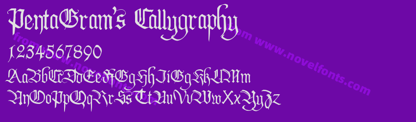 PentaGram’s CallygraphyPreview