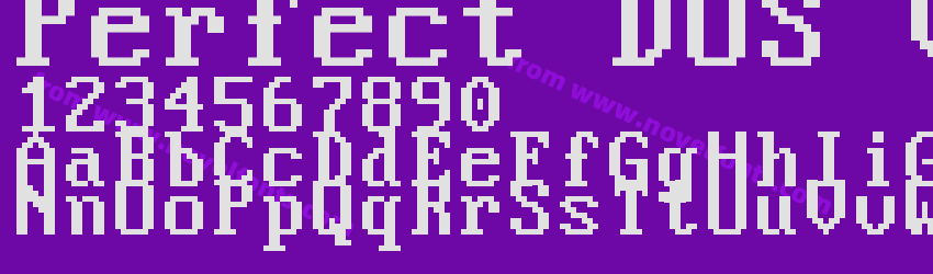 Perfect DOS VGA 437Preview