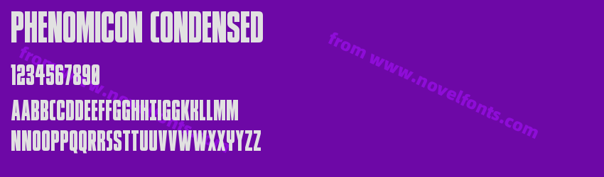Phenomicon CondensedPreview
