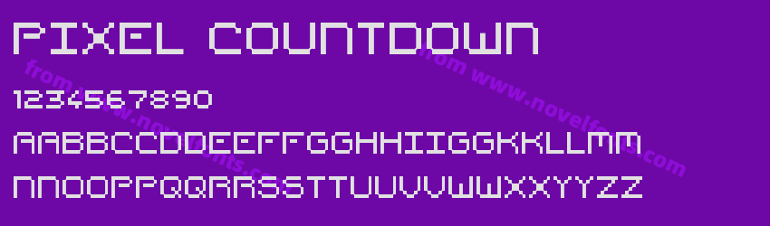 Pixel CountdownPreview