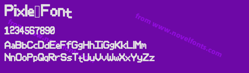 Pixle_FontPreview