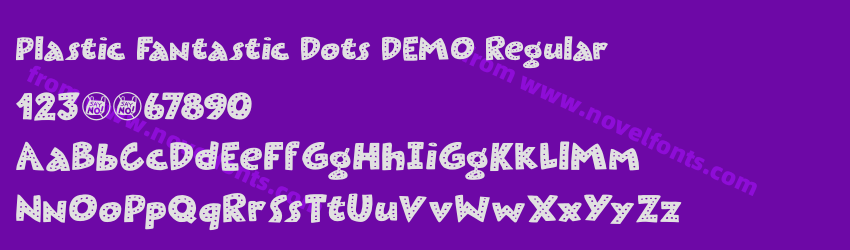 Plastic Fantastic Dots DEMO RegularPreview