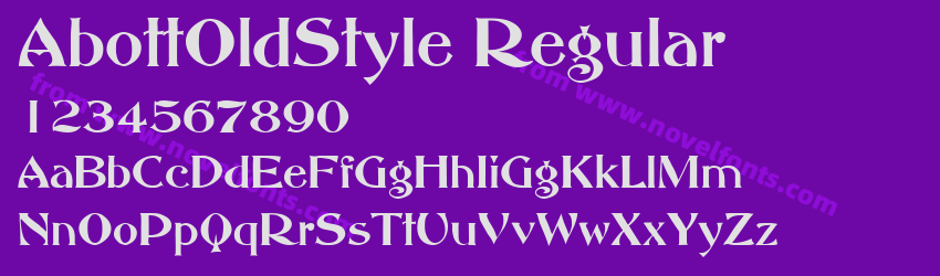 AbottOldStyle RegularPreview