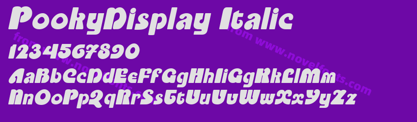 PookyDisplay ItalicPreview