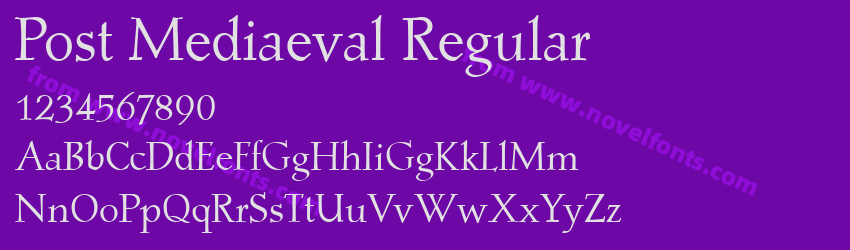 Post Mediaeval RegularPreview