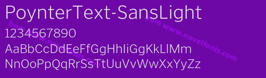 PoynterText-SansLightPreview