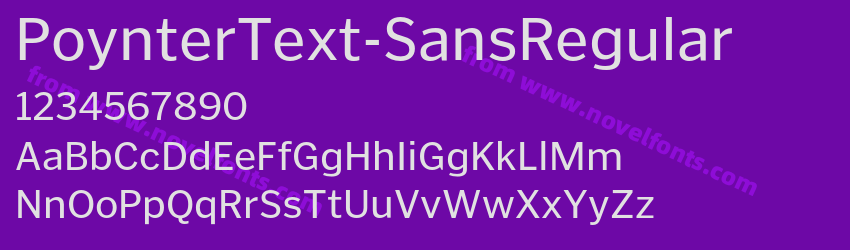 PoynterText-SansRegularPreview