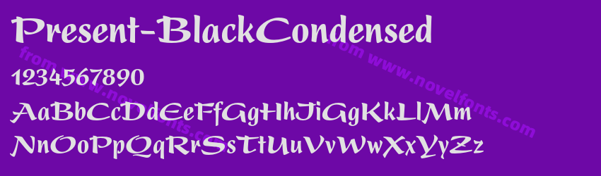 Present-BlackCondensedPreview