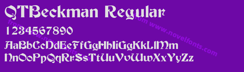 QTBeckman RegularPreview