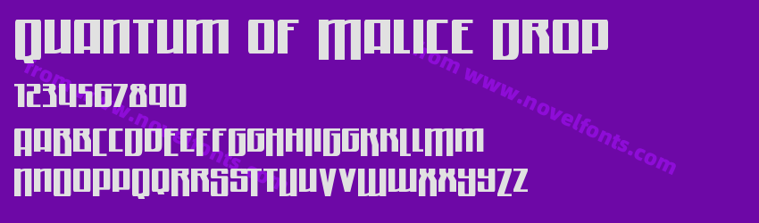 Quantum of Malice DropPreview