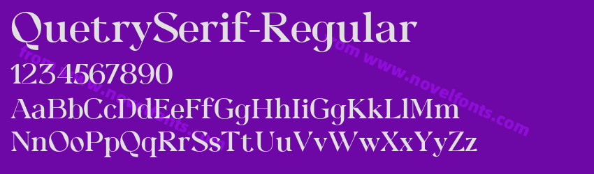 QuetrySerif-RegularPreview