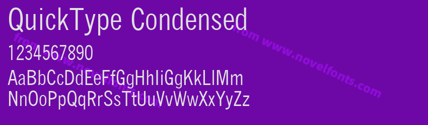 QuickType CondensedPreview