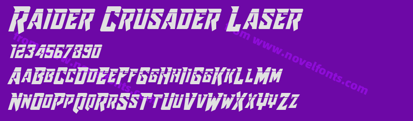 Raider Crusader LaserPreview