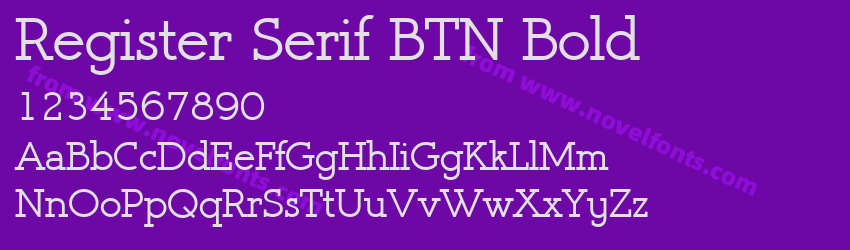 Register Serif BTN BoldPreview