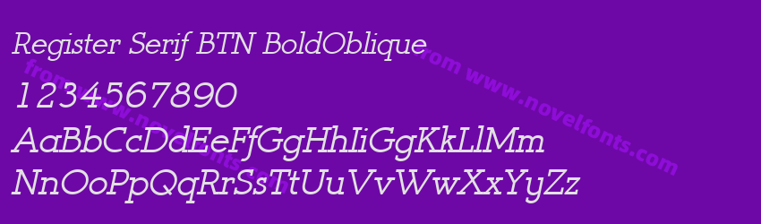 Register Serif BTN BoldObliquePreview