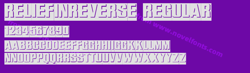 ReliefInReverse RegularPreview