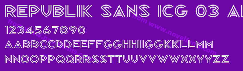 Republik Sans ICG 03 AltPreview