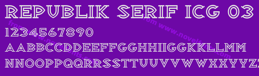 Republik Serif ICG 03Preview