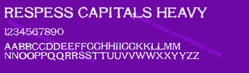 Respess Capitals HeavyPreview