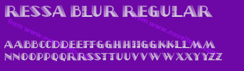 Ressa Blur RegularPreview