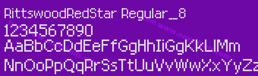 RittswoodRedStar Regular_8Preview