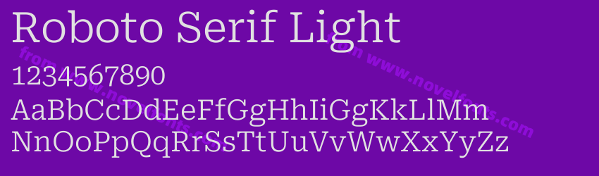 Roboto Serif LightPreview