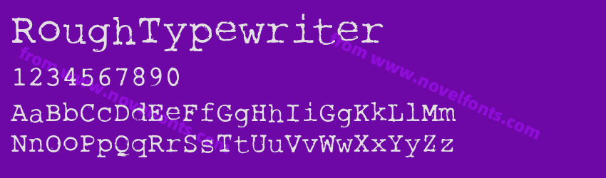 RoughTypewriterPreview