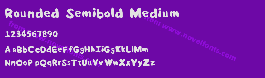 Rounded Semibold MediumPreview