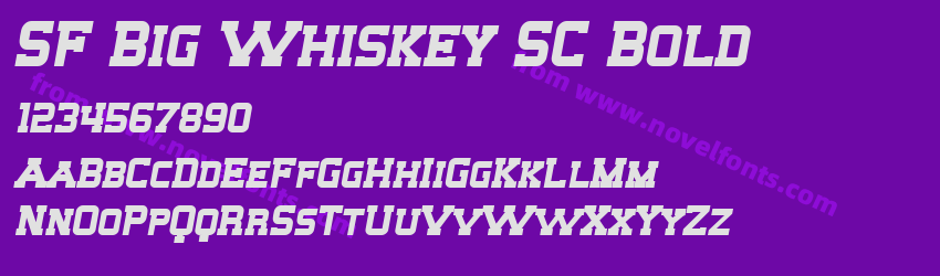 SF Big Whiskey SC BoldPreview